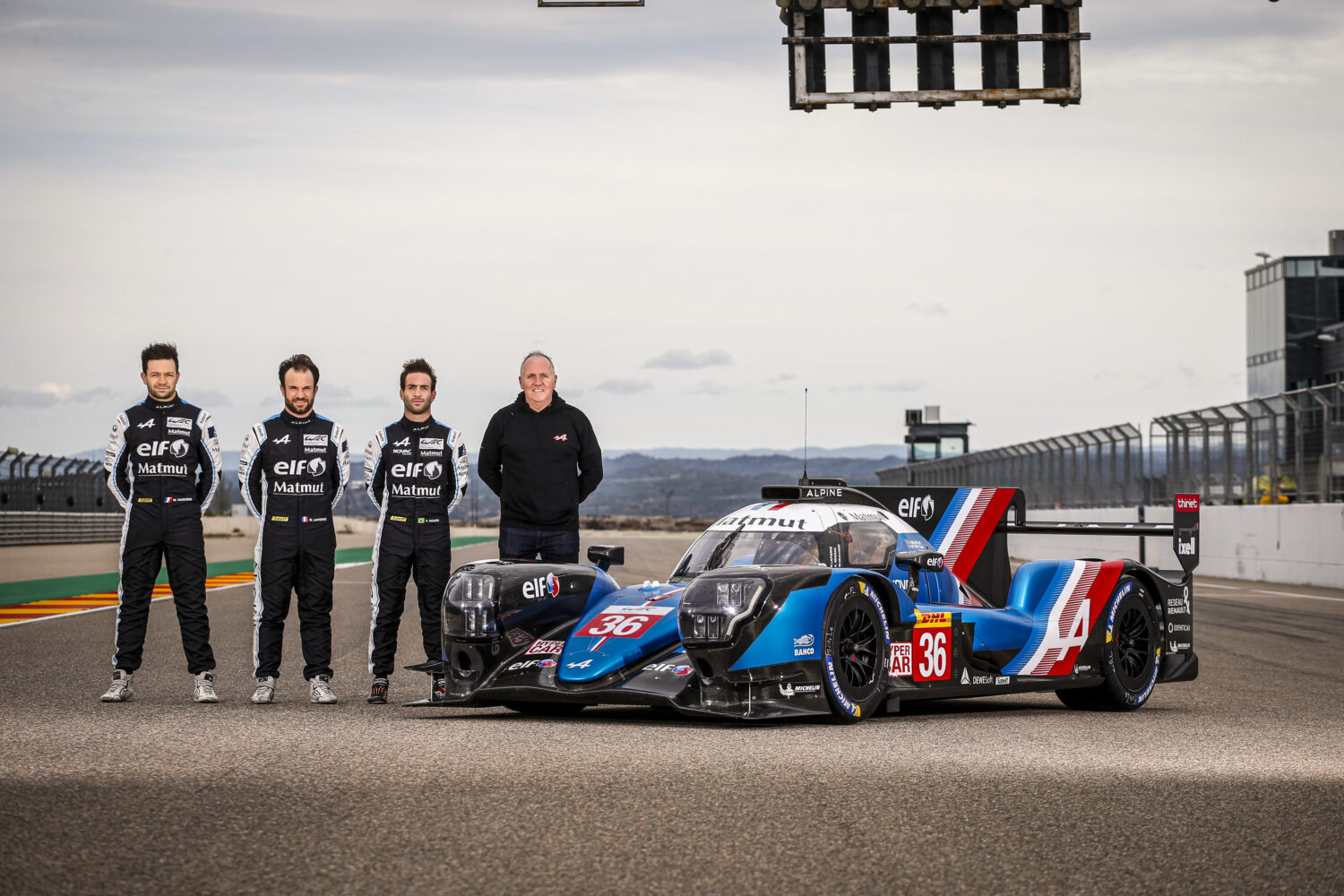 2021 - Alpine A480 - Tests Sessions on the Motorland circuit