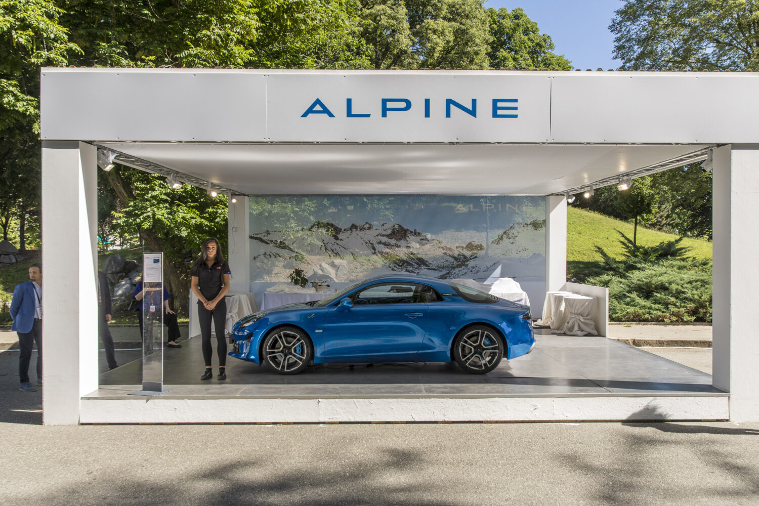 Salone dell'Auto di Torino Parco Valentino 2017 - Stand Alpine