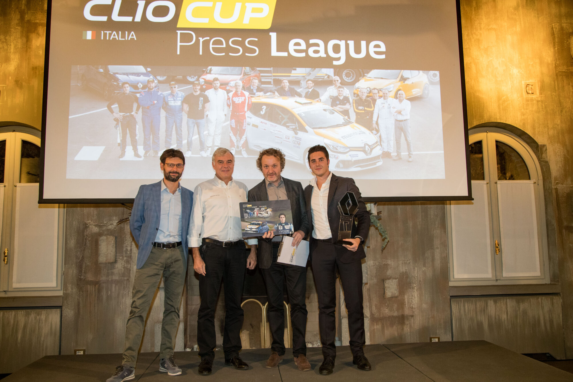 CLIO CUP PRESS LEAGUE 2017 - PREMIAZIONE FINALE