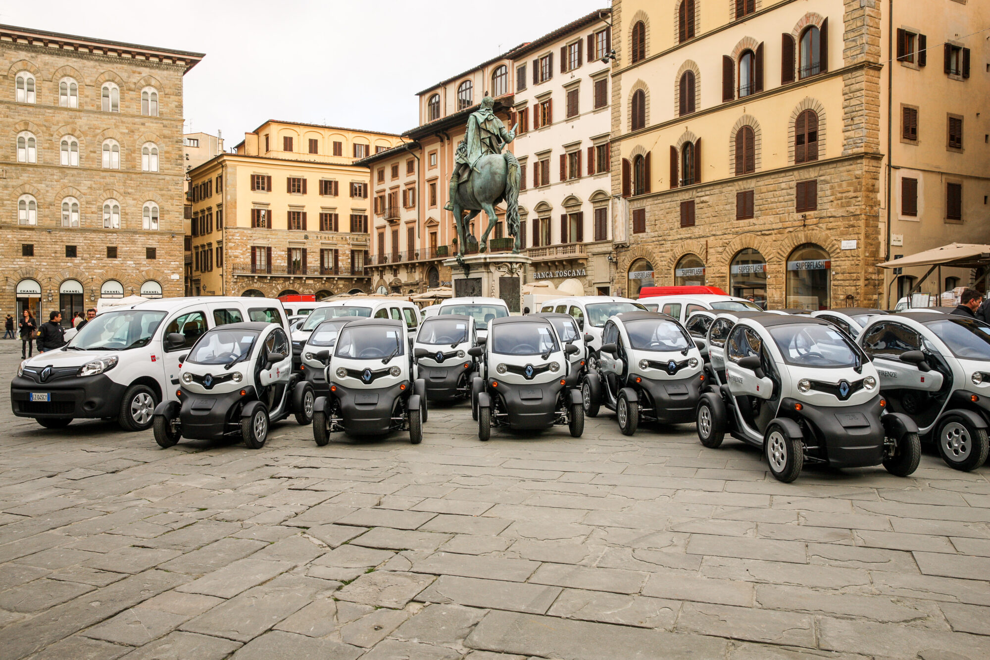 Il Comune di Firenze si dota di 70 veicoli elettrici Renault