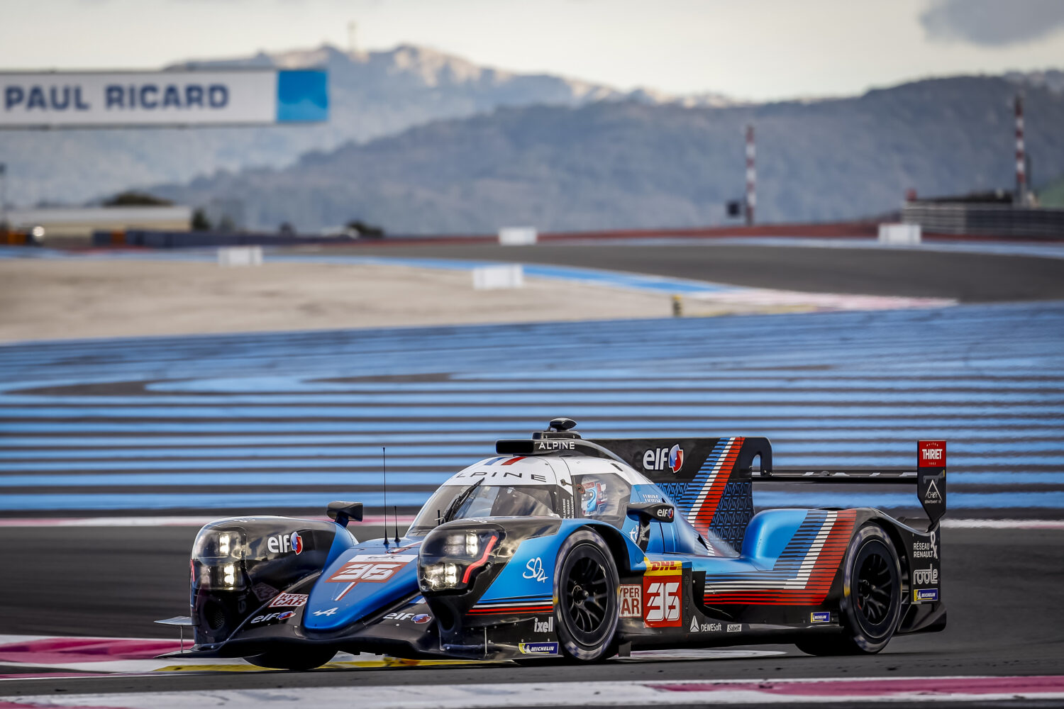 2022 - Alpine A480 - Tests Sessions on the Castellet circuit – Alpine A480 N°36 Alpine Elf (Lapierre - Negrao - Vaxiviere)