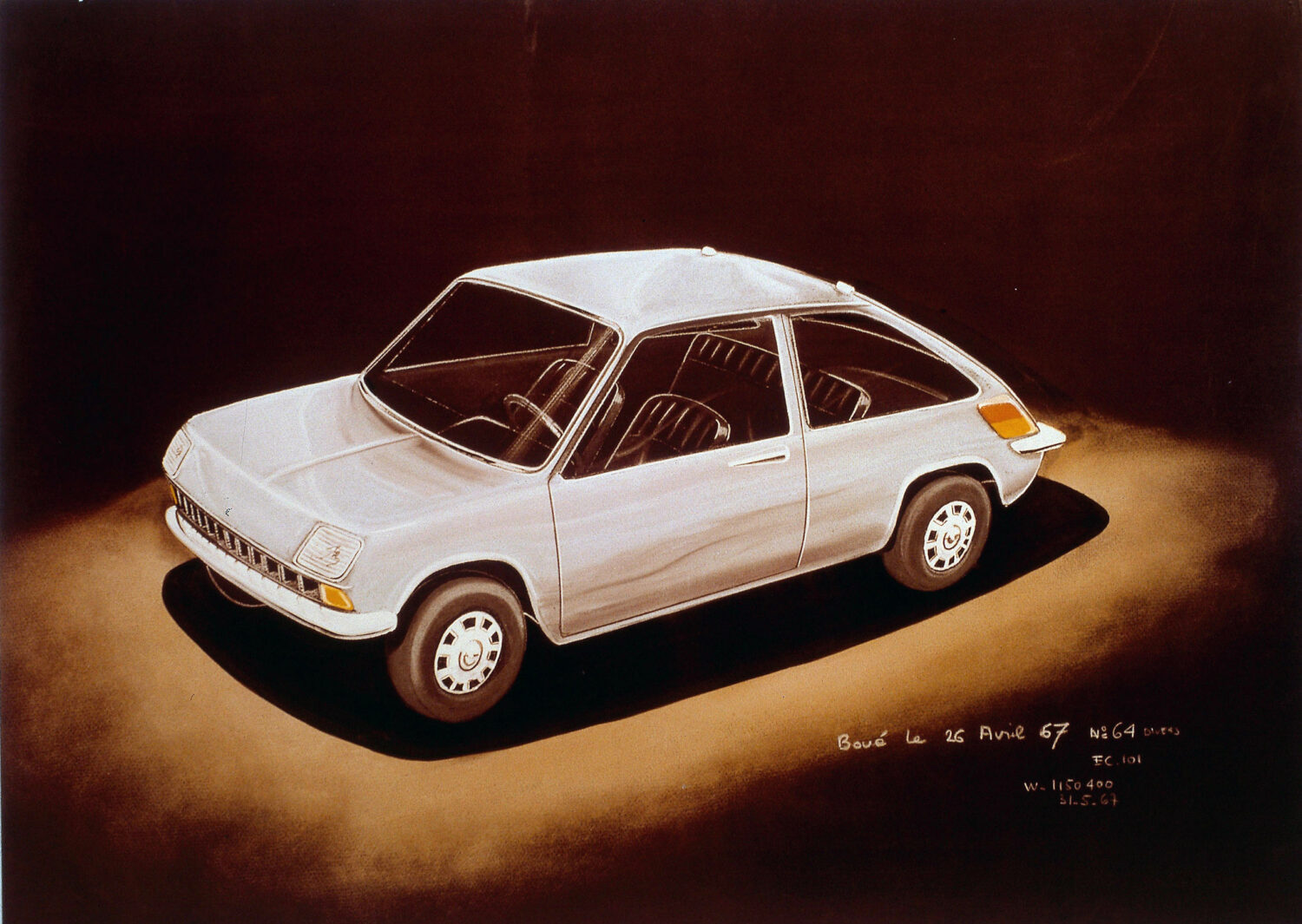 1967 - Renault 5 design study