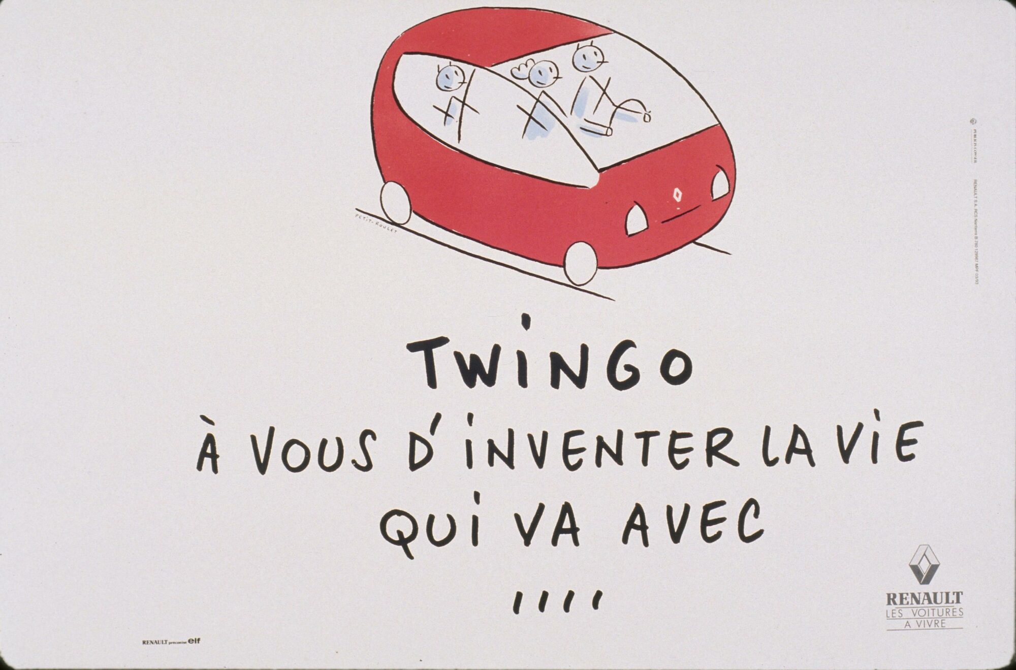1993- pubblicità campagna di lancio Twingo