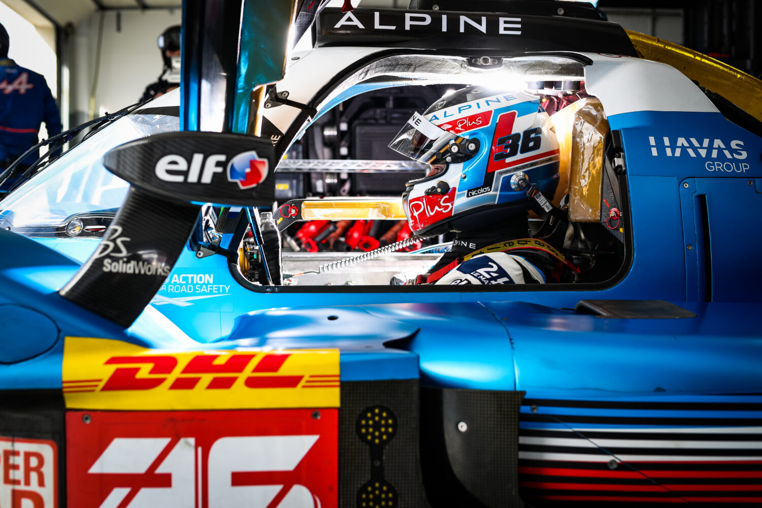2022 - Alpine A480 - Tests Sessions on the Castellet circuit – Alpine A480 N°36 Alpine Elf (Lapierre - Negrao - Vaxiviere)