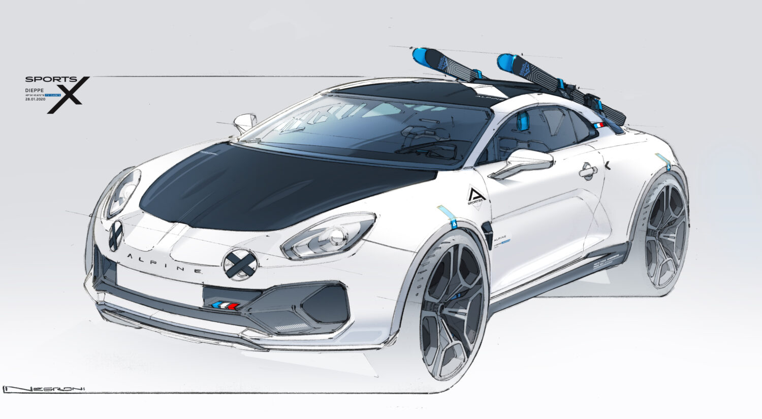 2020 - Show-car Alpine A110 SportsX