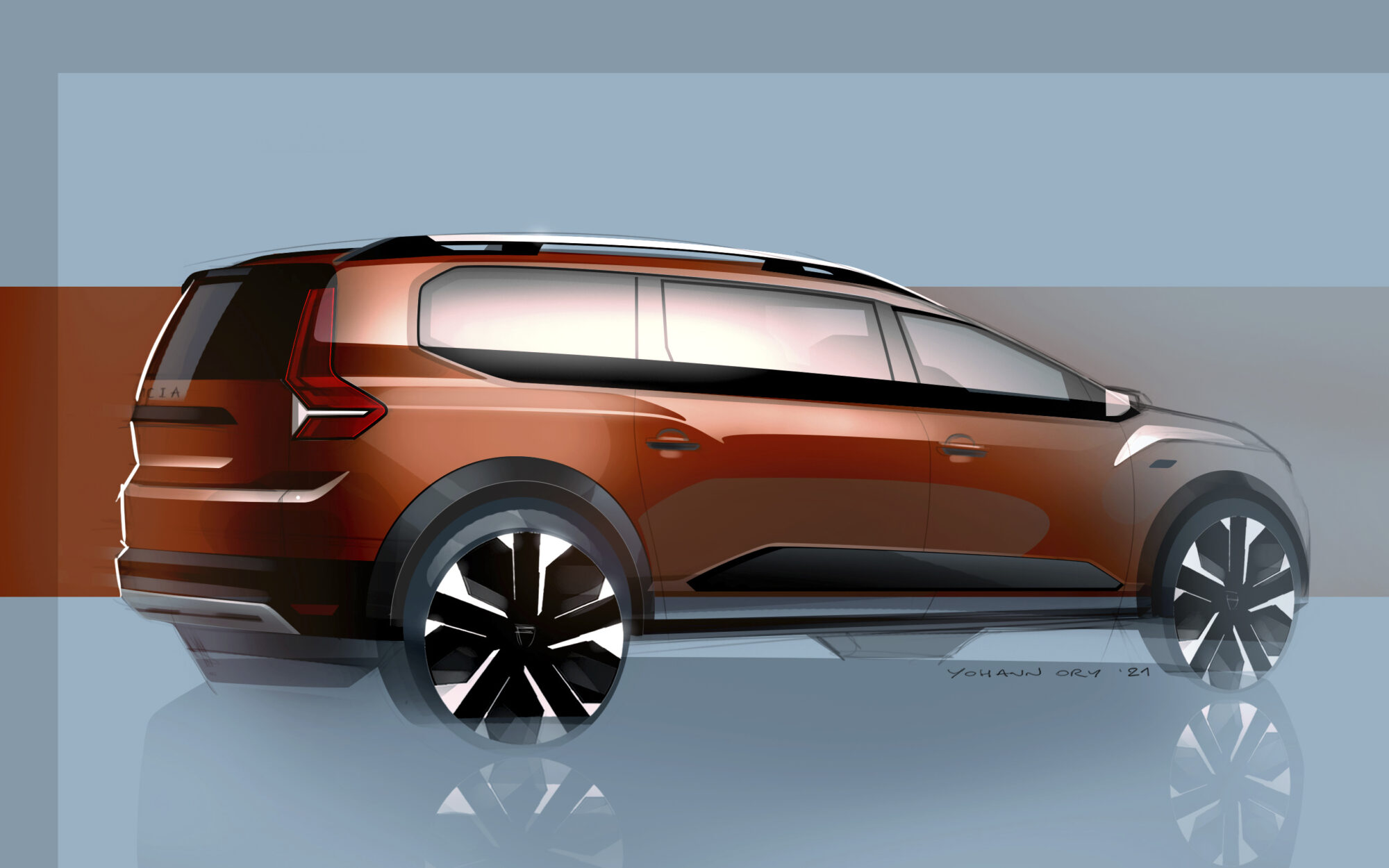 2021 - Dacia Jogger - Design genesis
