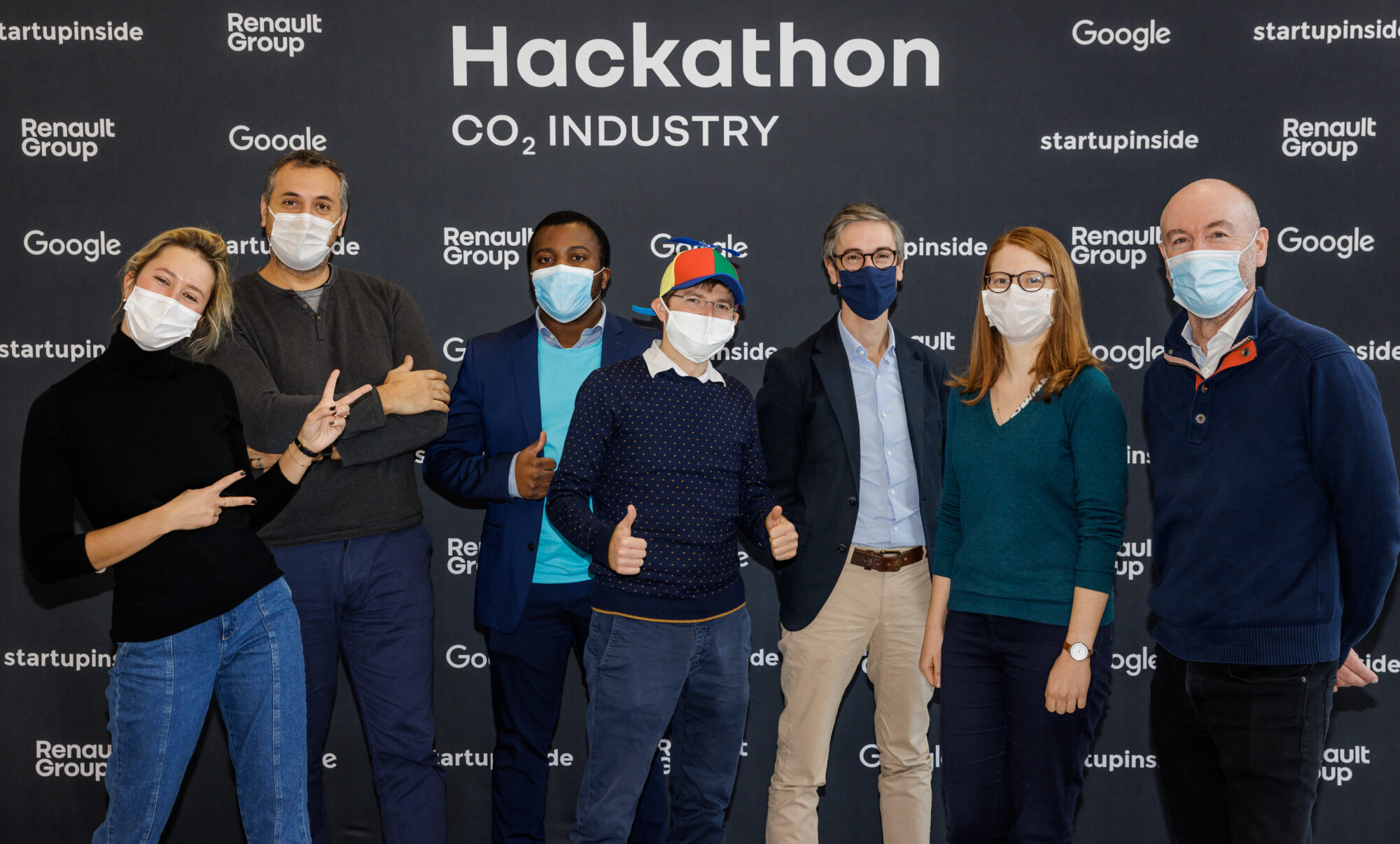 « Hackathon CO2 Industry »:   Renault Group selects 4 projects to accelerate the  decarbonisation of its plants.jpeg